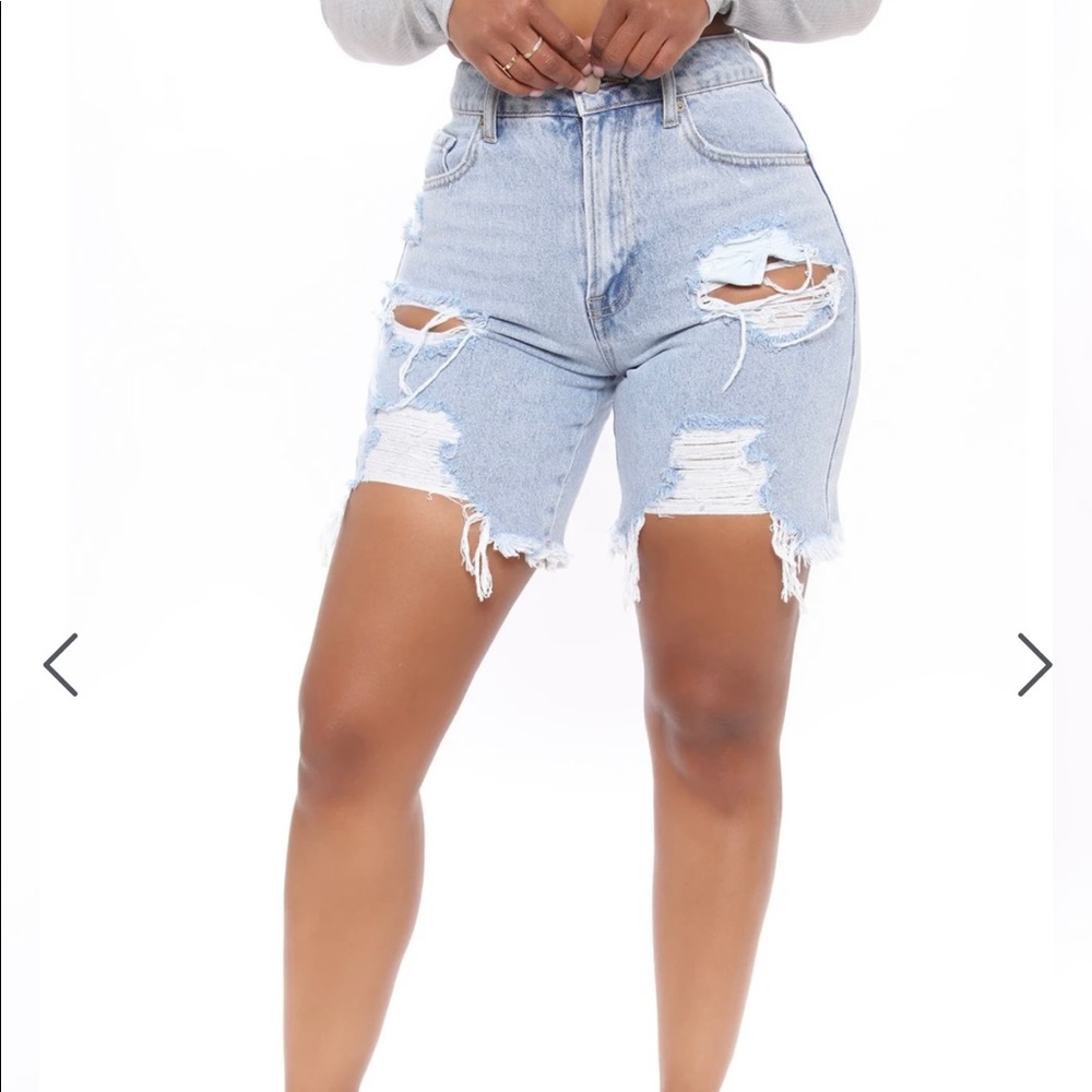 Fashion Nova High Waisted Shorts